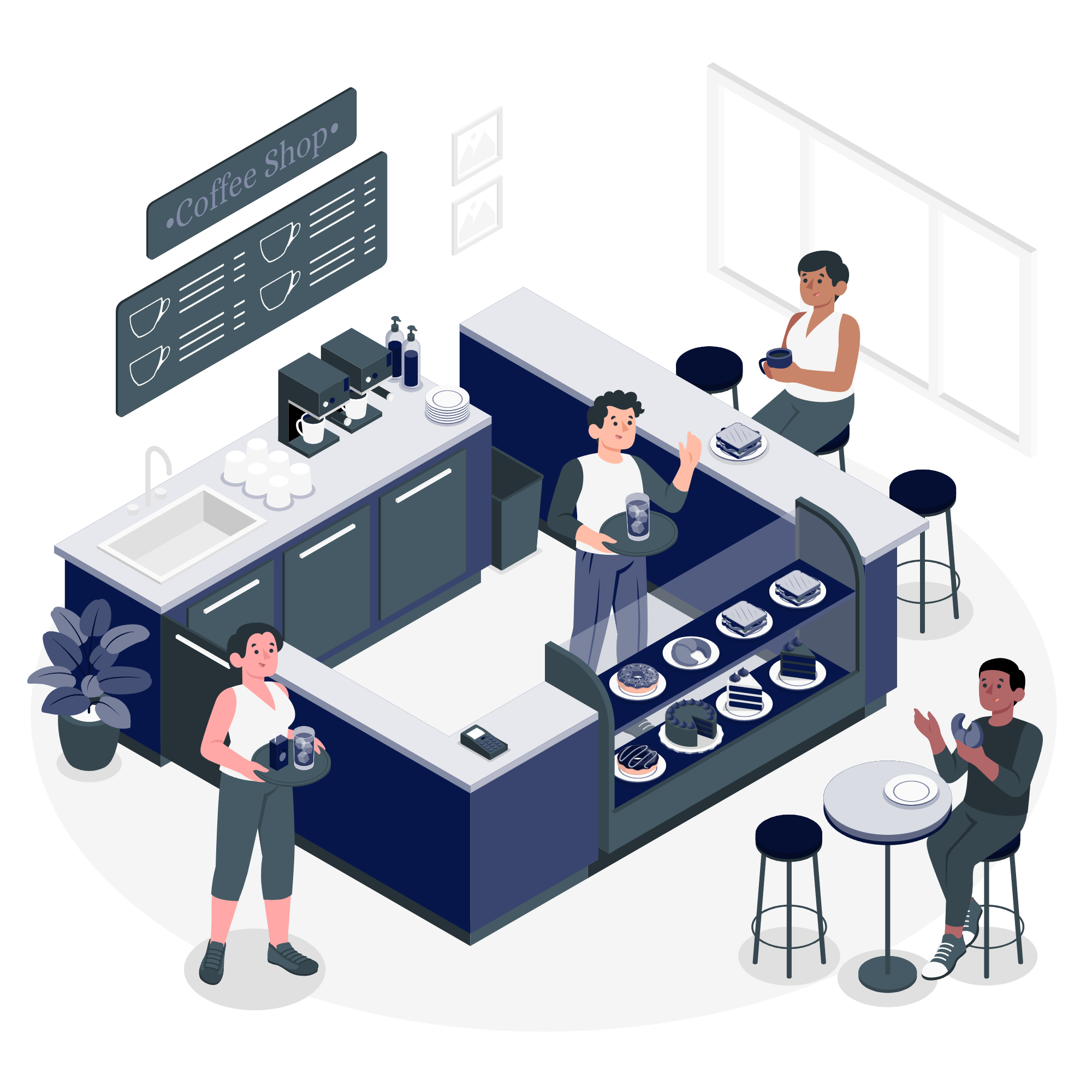 Coffee shop-amico Coffee shop-amico